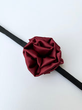 Load image into Gallery viewer, Rose Necklace - Burgundy
