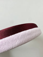 Load image into Gallery viewer, bicolor headband - lilac and burgundy

