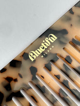 Load image into Gallery viewer, rectangular acrylic comb - beige
