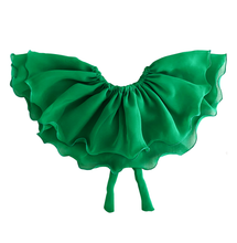 Load image into Gallery viewer, Chiffon Collar - dark green
