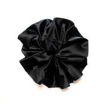 Load image into Gallery viewer, maxi scrunchy - satin black
