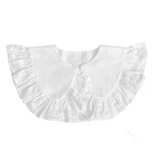 Load image into Gallery viewer, Petal Collar - cotton white
