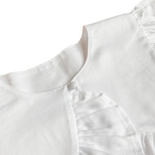 Load image into Gallery viewer, Petal Collar - cotton white
