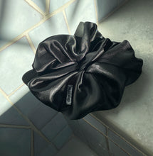 Load image into Gallery viewer, maxi scrunchy - satin black
