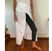 Load image into Gallery viewer, Long Skirt - cotton white
