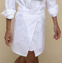 Load image into Gallery viewer, Short Skirt - cotton white

